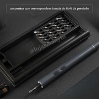 Chave de Fenda Elétrica 25 In 1 - Magnetic Tool D201 com LED