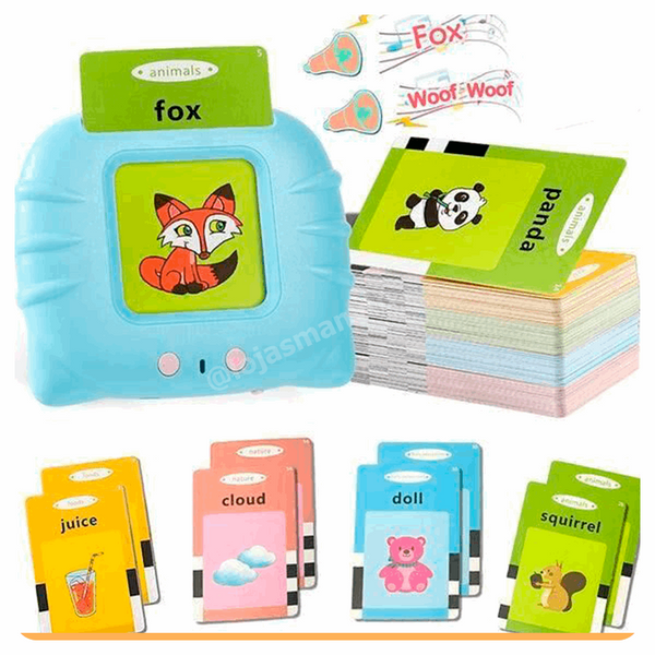 Cartão Educacional para Aprender Inglês