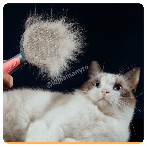 Escova Tira Pelos para Pets - Clean Fur