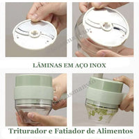 Multiprocessador Recarregável - Cutter Plus  4 In1