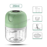 Mini Processador Elétrico - Turbo Mix