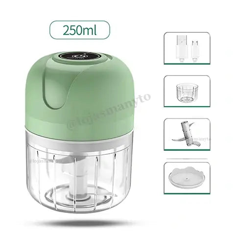 Mini Processador Elétrico - Turbo Mix