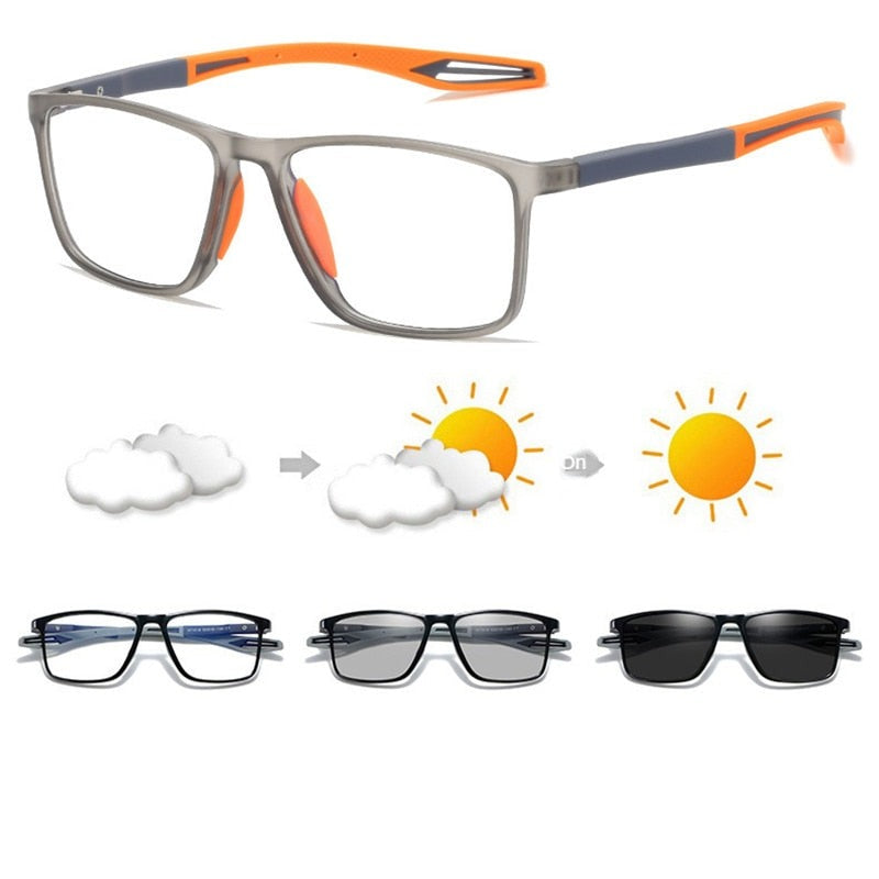 Óculos de Grau Automático Unissex