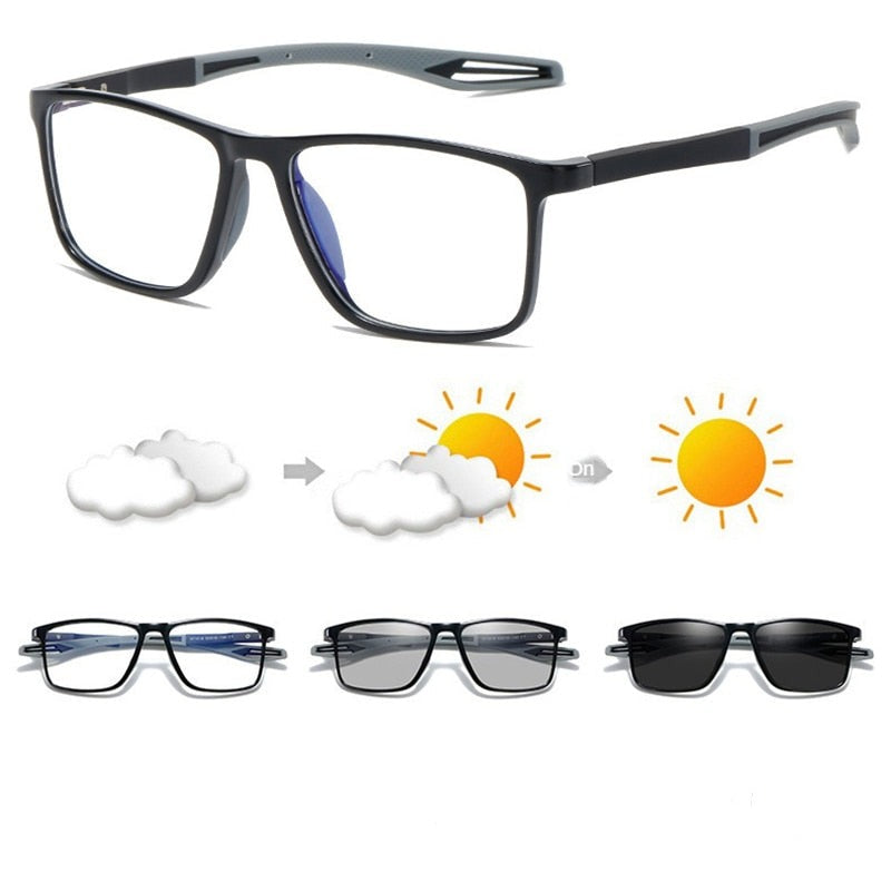 Óculos de Grau Automático Unissex